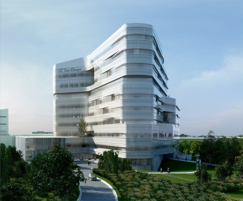 UCSD Jacobs Medical Center Rendering Courtesy of Cannon Design
